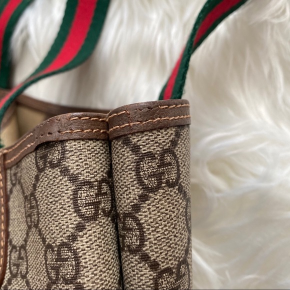 GUCCI Vintage GG Tote Bag - Picture 7 of 16